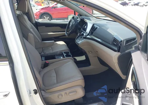 2023 Honda Odyssey Elite из США, поврежденный, VIN 5FNRL6H94PB015584